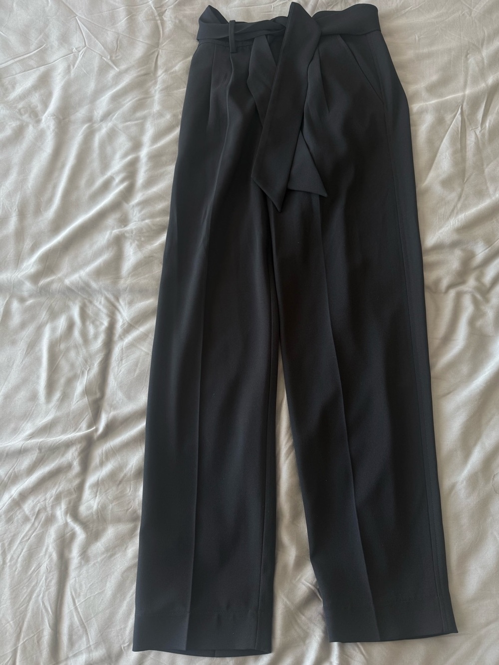 Brochu Walker Black Elastic-Waist Pleated Skirt
